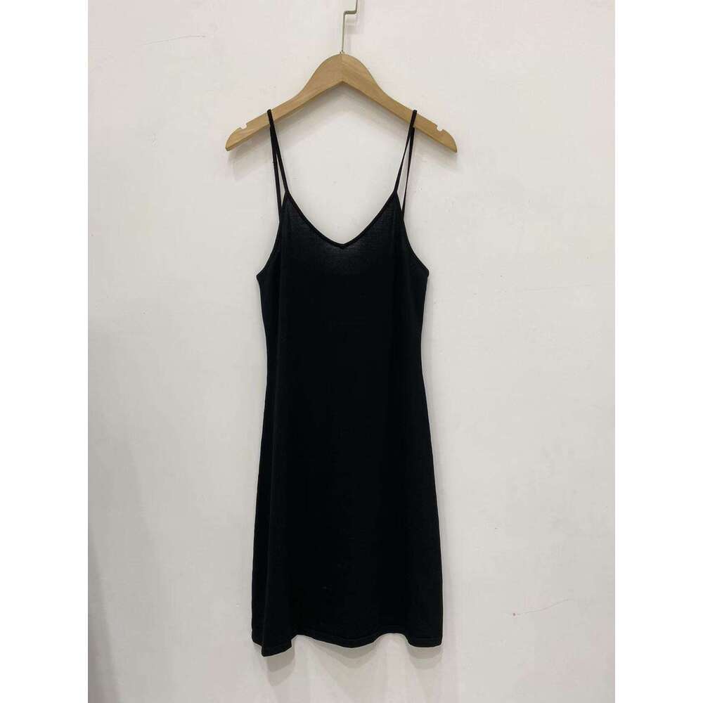 2026 Spring/Summer New French Elegant Style Wave Neck Short Sleeve Crochet Hollow Knitted Women's Dress