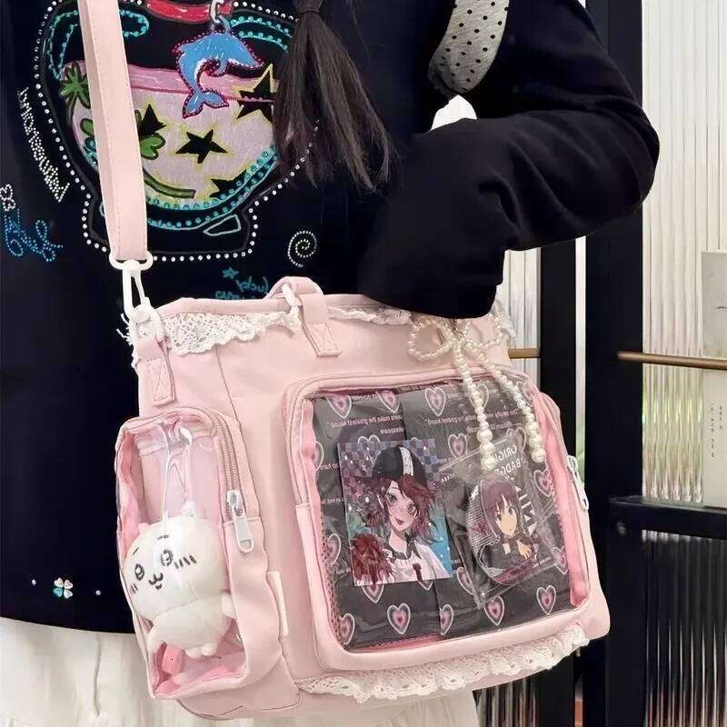 Ballet Girl Large Appetite Itabag Japanese Two-Dimension Single Shoulder Crossbody Bag For Friends Women'S Handbag Gift XJ260125