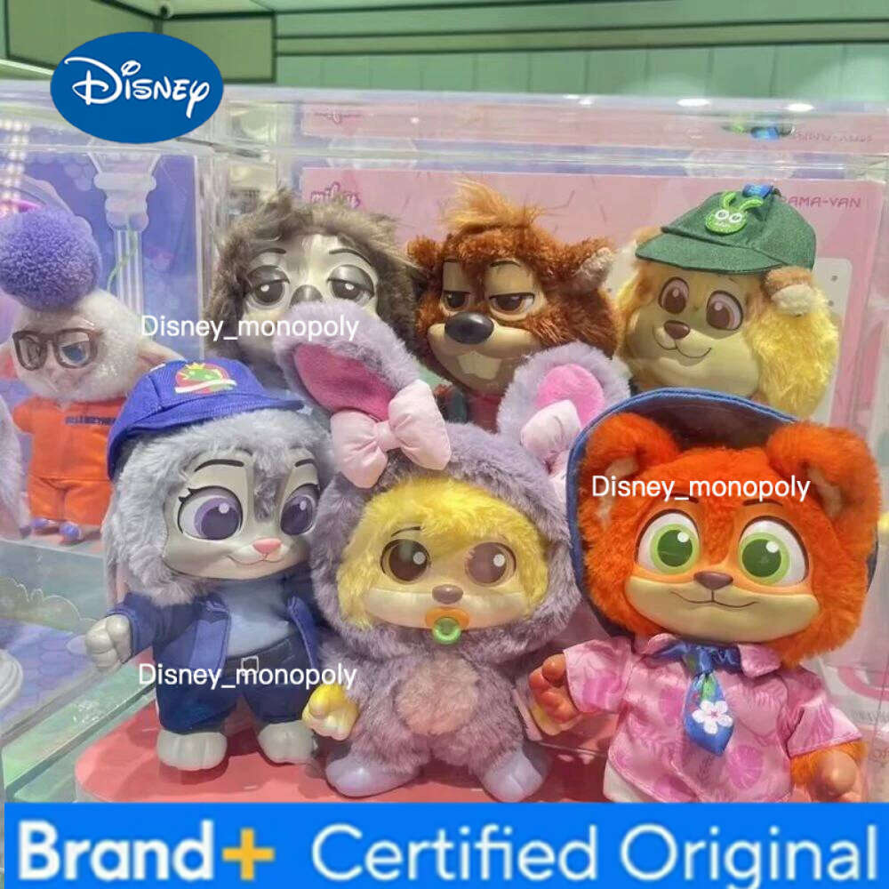 Disney Zootopia Daily Life Limited Blind Box, Exclusive Vinyl Judy & Nick Figures, City Residents Collectible Mystery Box H260126