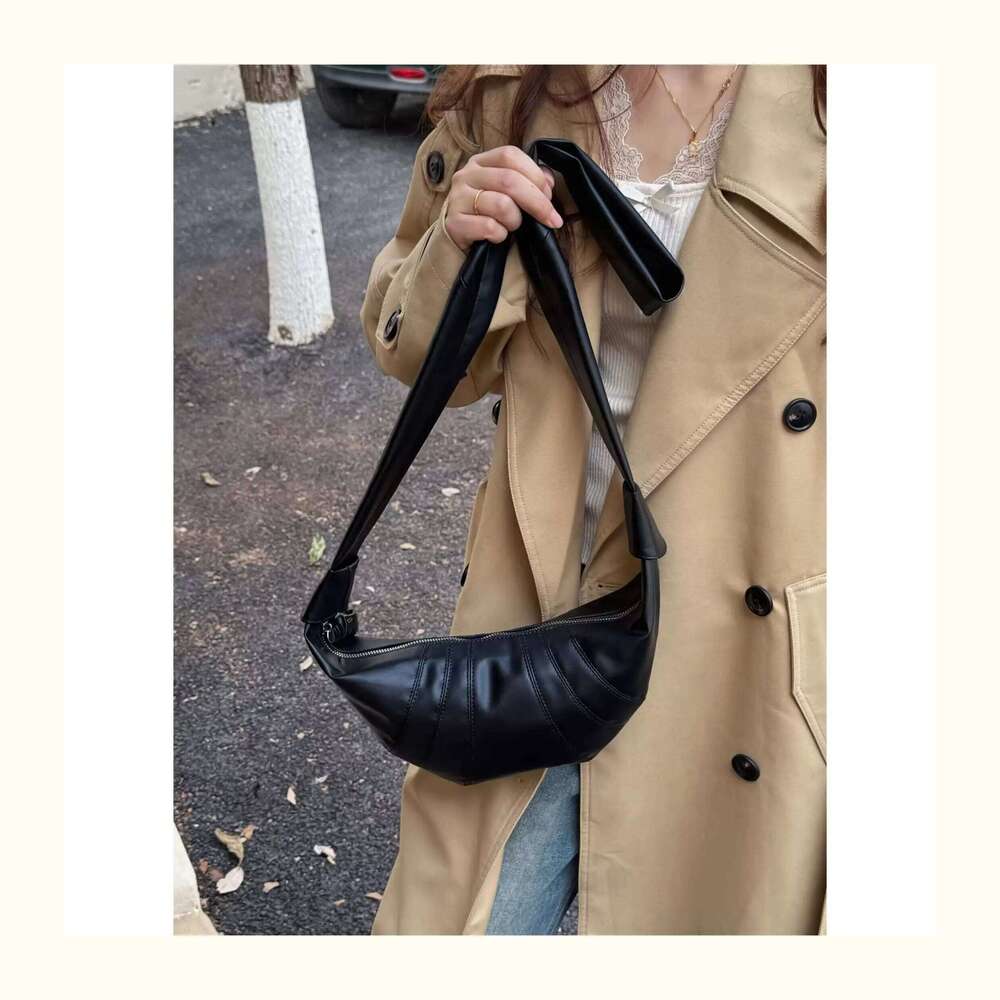 Simple Retro Neutral Style PU Leather Women's Shoulder Bags Solid Color Ladies Handbag Casual Versatile Female Messenger Bag XJ260125