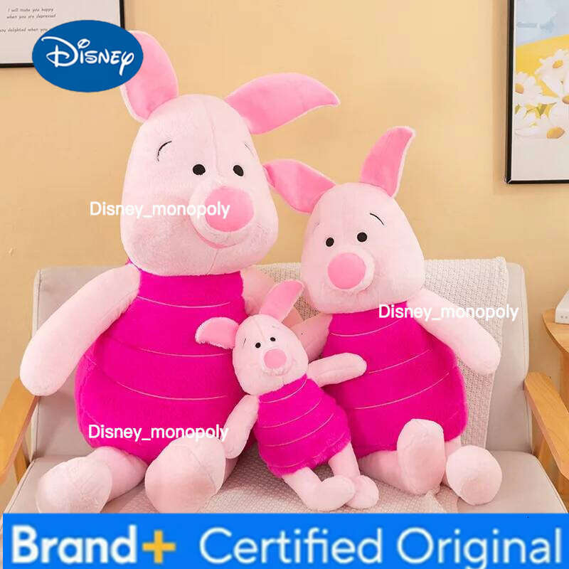 Disney 120cm Pink Piglet Plush Winnie The Pooh Cute Toys Cartoon Stuffed Anime Plushie Big Piggy Doll Kid for Gifts H2601261
