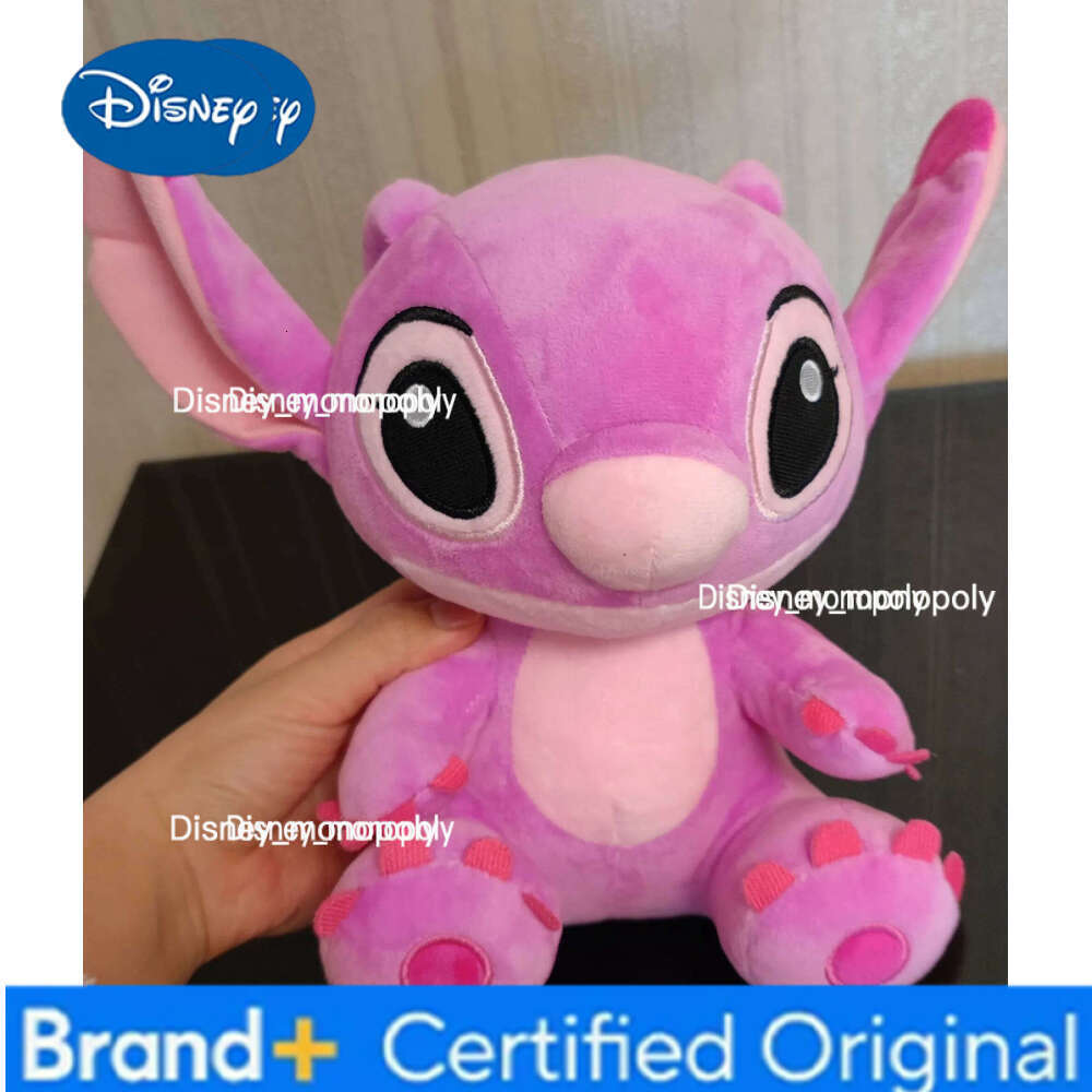 Disney Hot Cartoon Blue Pink Dolls Anime Lilo and Stitch Stich Plush Stuffed Toys Christmas Gifts for Kids H260126
