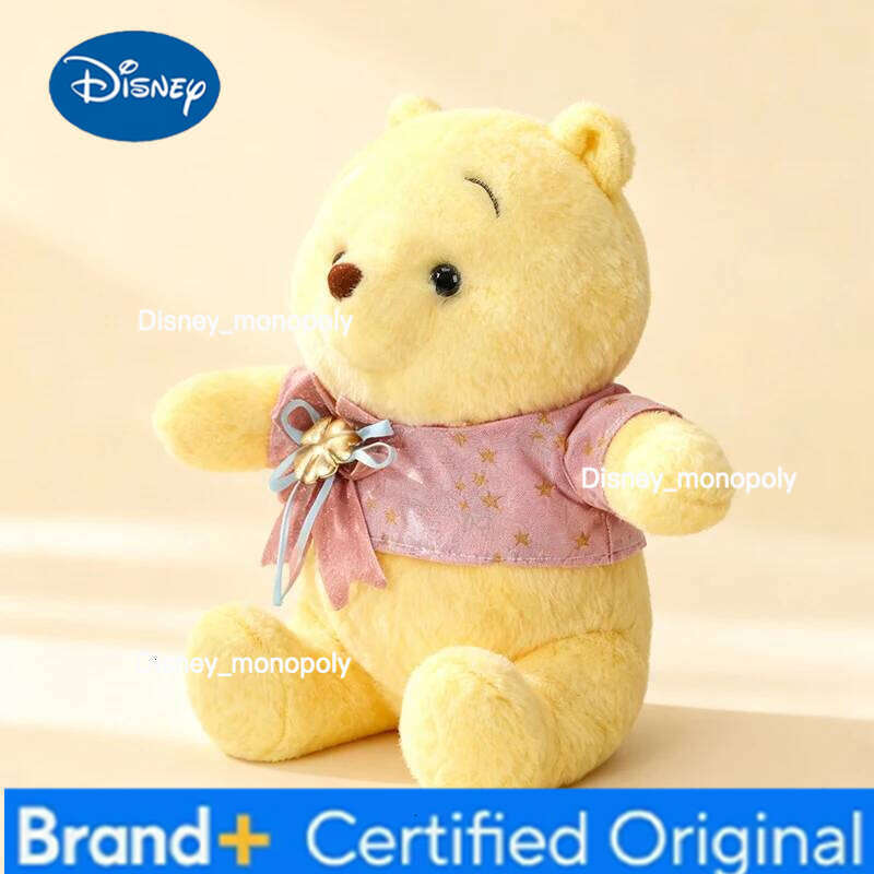 Disney 32-85cm Winnie The Pooh Plush Toys Kawaii Large Cartoon Plushie Anime Birthday Pillow Doll Stuffed Gift for Kids Xmas H260126