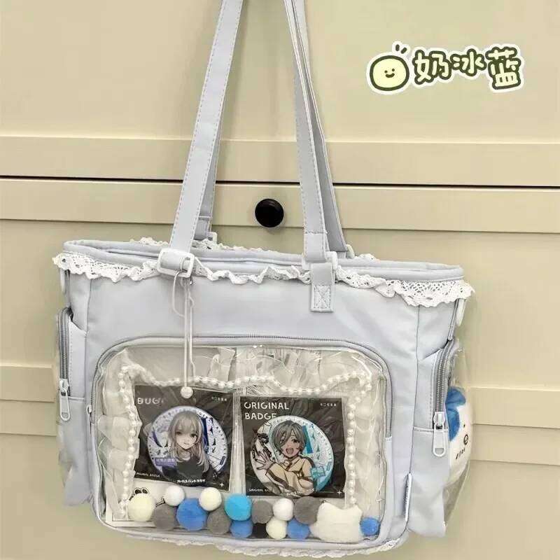 Ballet Girl Large Appetite Itabag Japanese Two-Dimension Single Shoulder Crossbody Bag For Friends Women'S Handbag Gift XJ260125