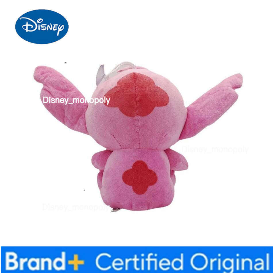 Disney 20cm Stitch Models Cartoon Stuffed Dolls Anime Plush Baby Toys Kawaii Kids Birthday Christmas Gift H260126