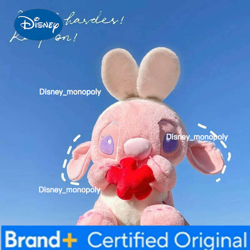Disney 20-35cm Hot Kawaii Anime Lilo & Stitch Doll Plush Stuffed Toys Children Birthday Gifts H260126