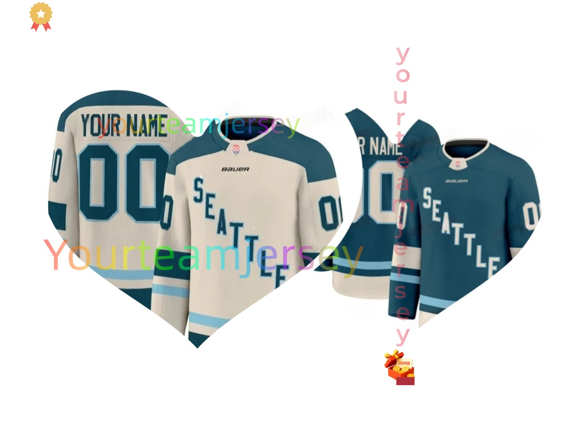 Personalize Custom Seattle Torrent Hockey Jerseys Hilary Knight Alex Carpenter Corinne Schroeder Hannah Bilka Cayla Barnes yourteamjersey shxinet