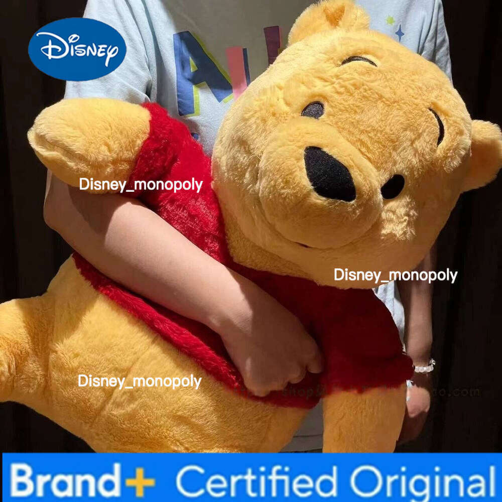 Disney 30/50cm High Quality Pooh Plush Toy Cartoon Soft Bear Plushies Stuffed Animal Huggable Pillow Sofa Bed Home Decor Gift Girl H2601261