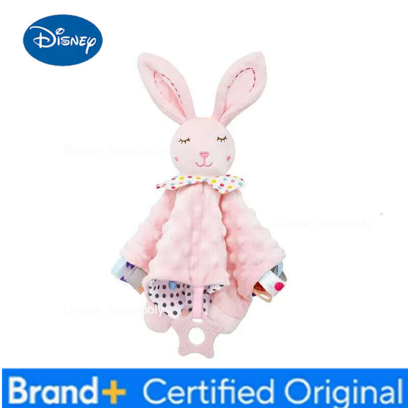 Disney 3-in-1 Soothing Elephant: Soft Blanket, Rattle, and Crib Hanging Toy for Babies H260126