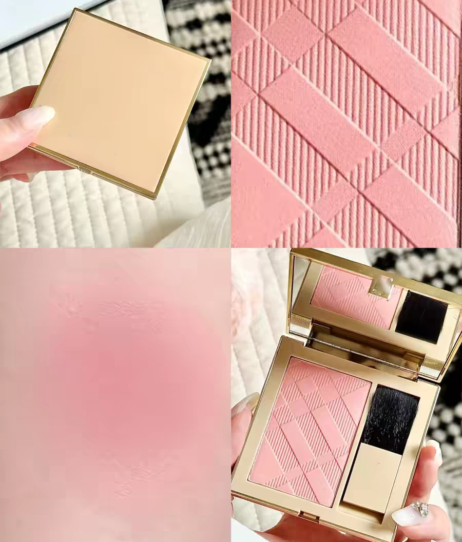 New Blush 9g New Windbreaker Cheek Red Plate 11/20/66/48 Sundries Milk Tea Transparent Color Blusher Face Powder Palette Cosmetics High Quality