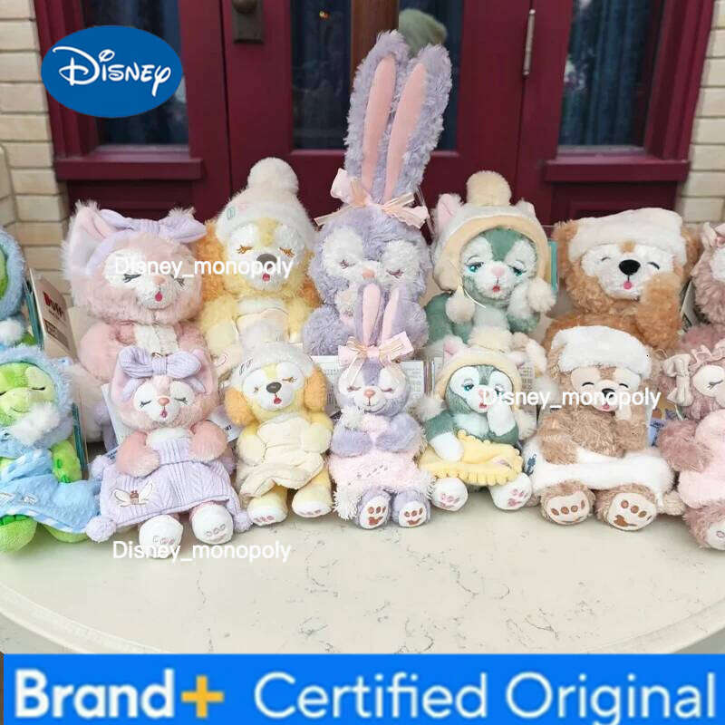 Disney New In Stock Official Genuine Duffy And Friends Soft Dreams Collection Plush Doll Pendant Linabell Stellalou Gelatoni H260126