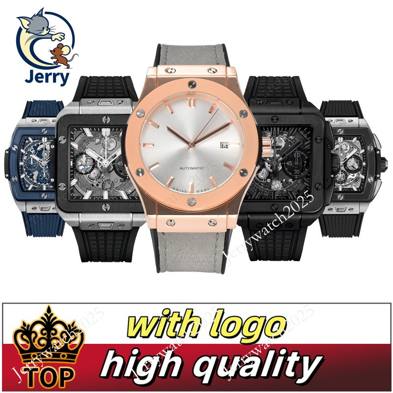AAA Mens Hublotxly Watches Man Bigbang Top Quality Luxury Designer Classics Watch Man Watch Woman Watch Superclone Watch Quartz Mechanical Automatic Watch Box d6k