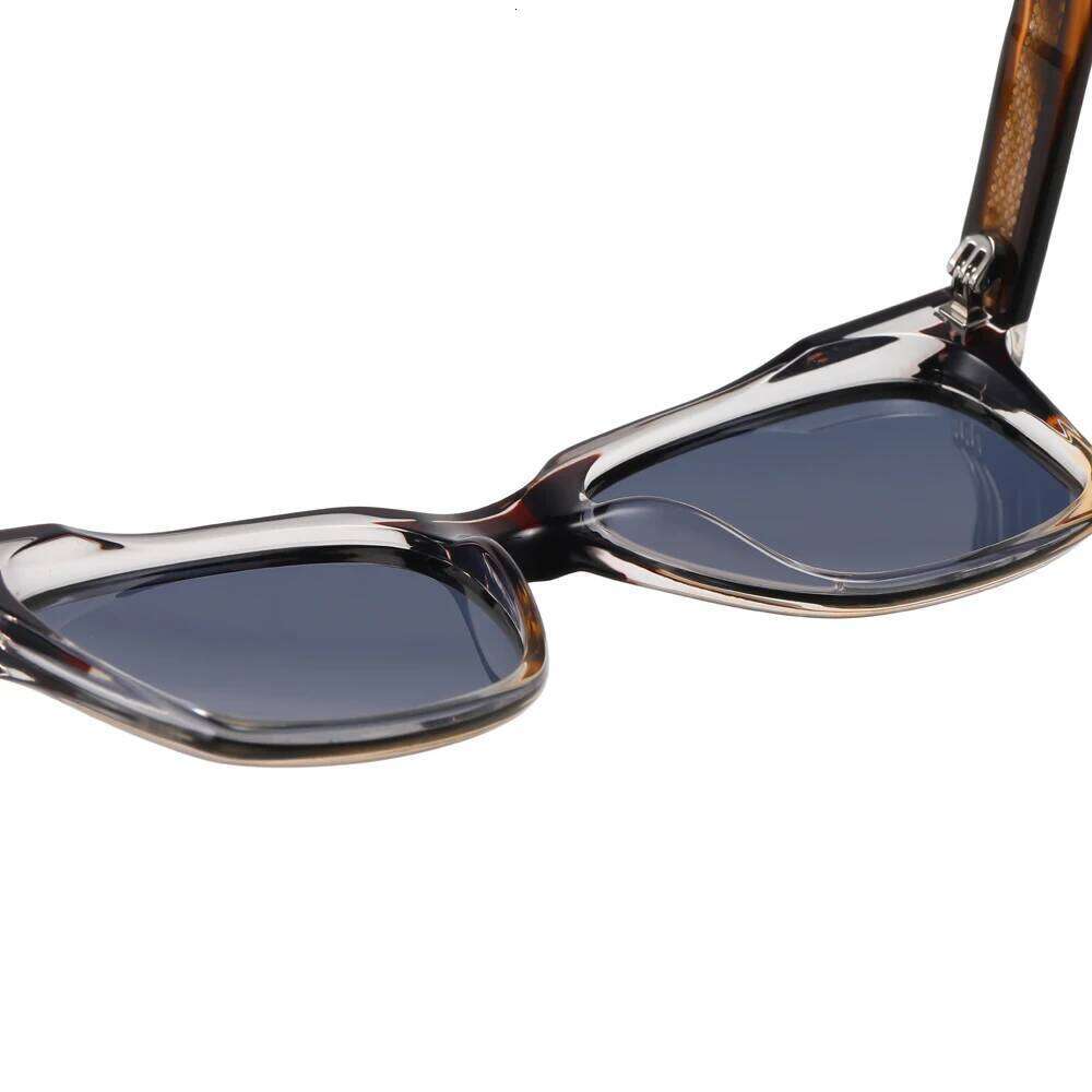 Peekaboo square frame sunglasses polarized men acetate uv400 tr90 glasses for women black grey classic unisex summer 2024 Z260127