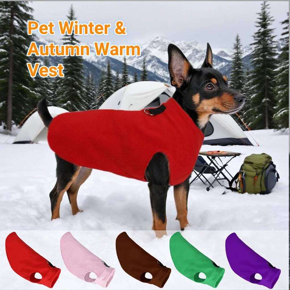 Dog Fleece Vest Soft comfortable material Multiple colors and sizes available XJ260127