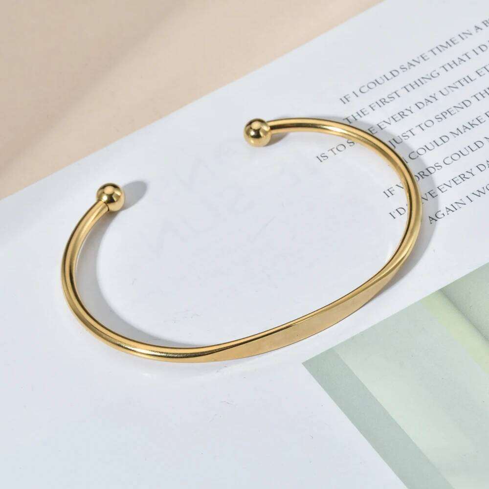 ZMZY Vintage Stainless Steel Bangle for Men Women Cuff Bracelet Unisex Casual Pulseira Gents Jewelry XJ260127