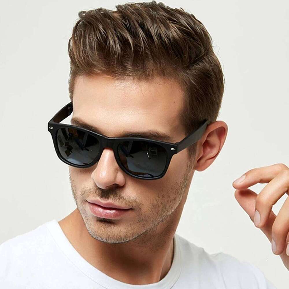2pcs Fashion classic men's UV protection driving outdoor sunglasses Z260127