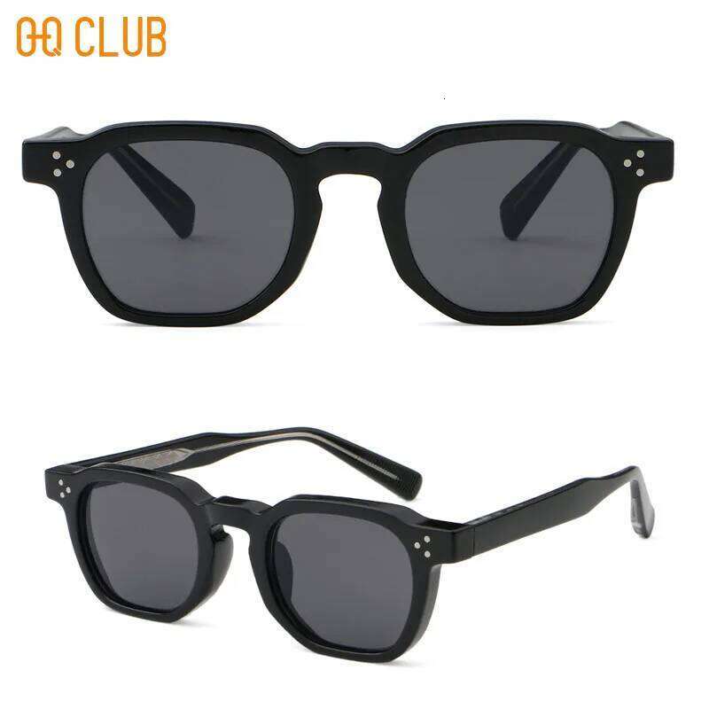 O-Q CLUB Retro Punk Polarized Lenses Man Men Sunglasses Square Trends Glasses Women Popular Eyepieces in Sonzya Sunglass Woman Z260127