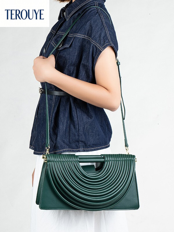 TEROUYE Autumn/Winter New French Personalized Style Retro Handbag Light Luxury Elegant bag bag Style Women's Shoulder Bag