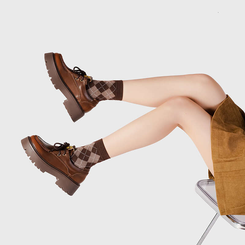 Genuine Retro Small Leather for Women New Autumn Winter Vintage Worn Color Loafers Heavy Craft Single Shoes dh3572031JY