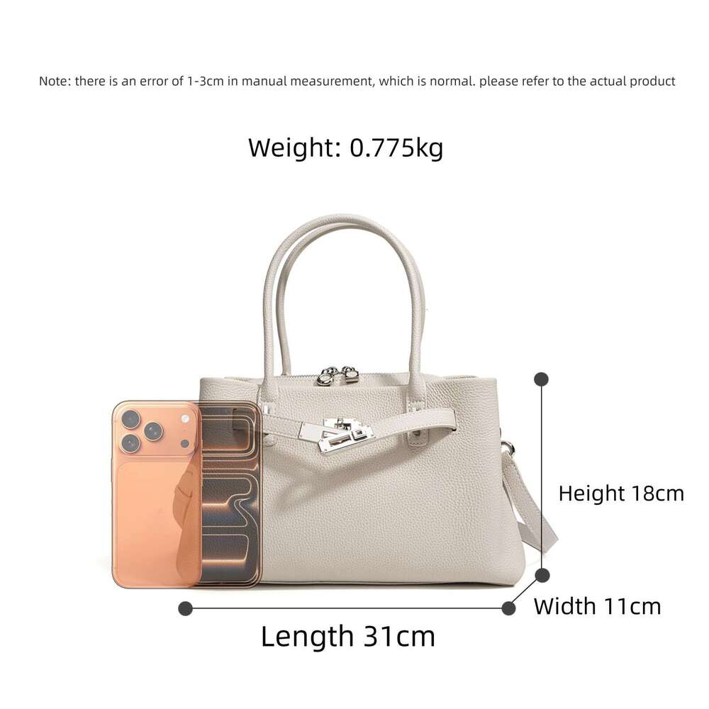 Luxury Shoulder Bags Totes Early Spring Commuting High End Genuine Leather Top Layer Cowhide Simple Versatile Single Crossbody Handbag Bag SENYY
