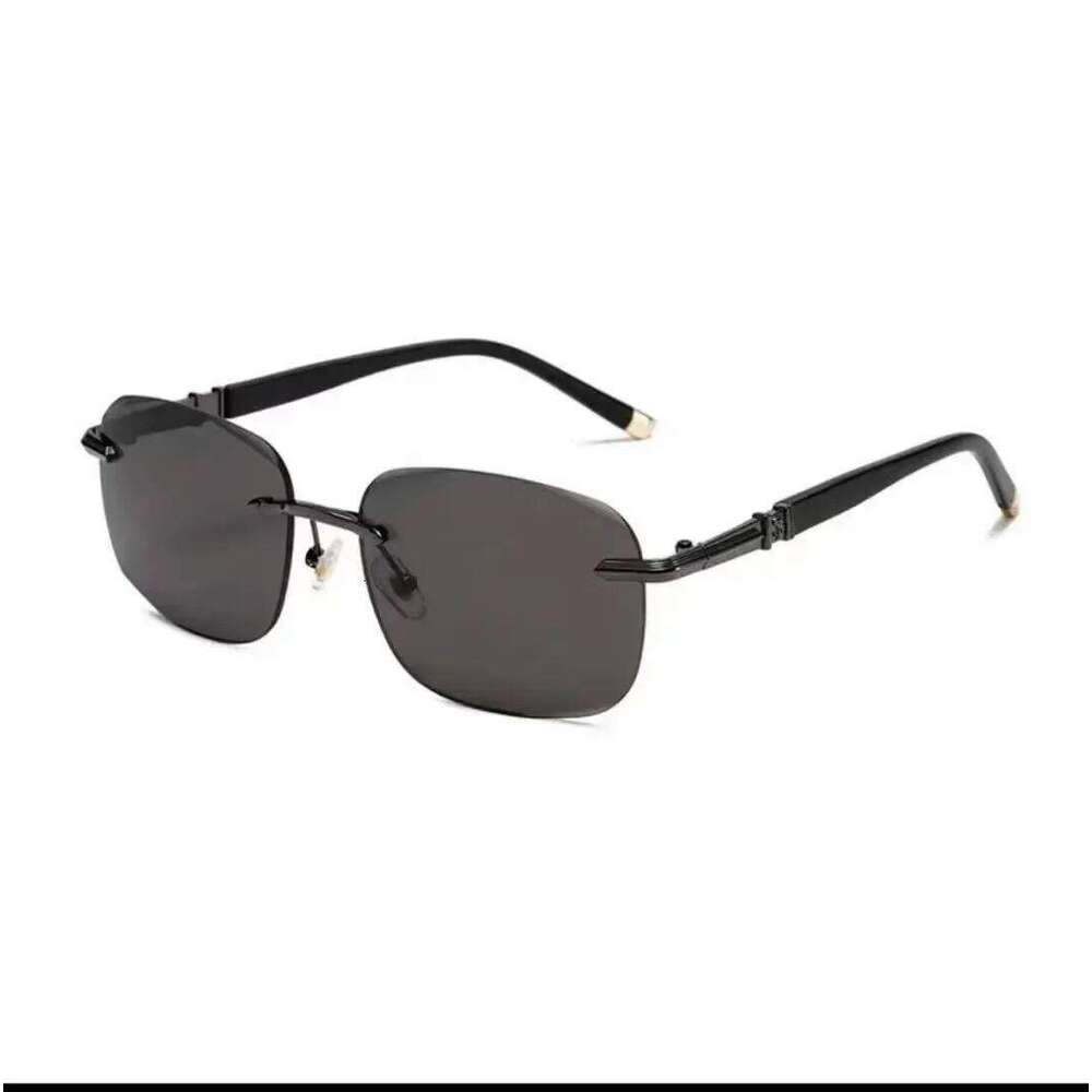 High Definition UV400 Punk Sunglasses Fashion Gradient Frameless Eyewear Rectangle Sun Glasses for Women & Men Z260127