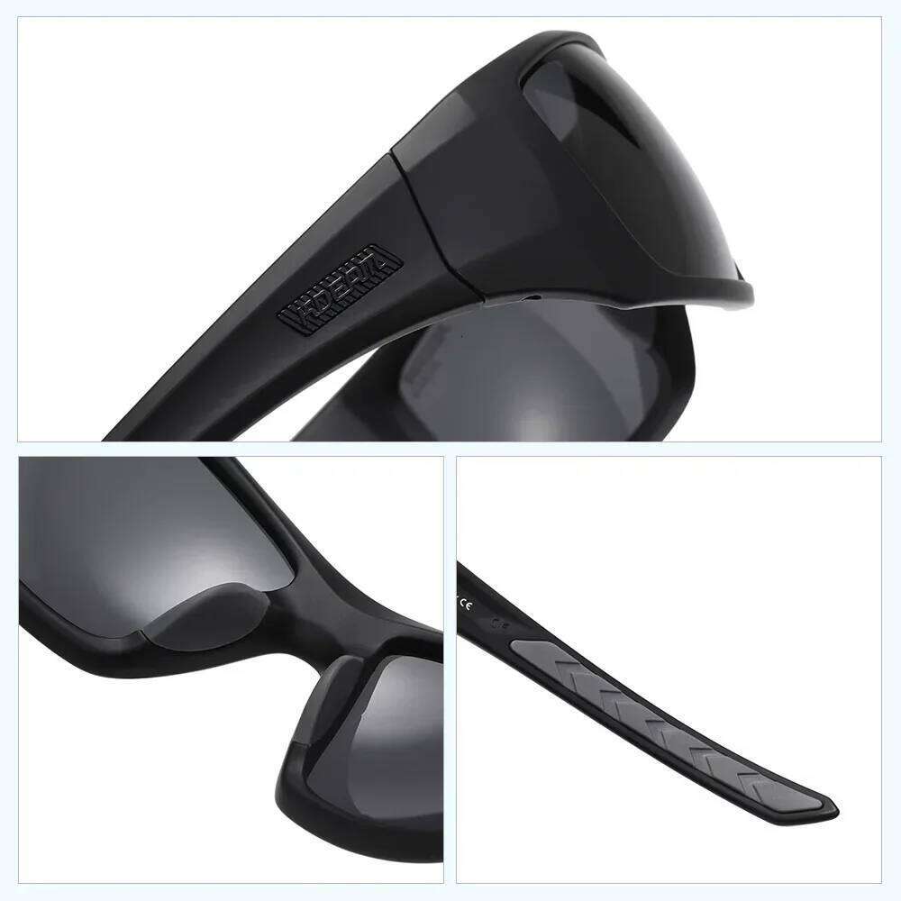 Brand KDEAM New Polarized Fishing Sunglasses for Men Women TR90 Frame Comfortable Anti Slip Luxury Design Fashion Sports Goggles Z260127