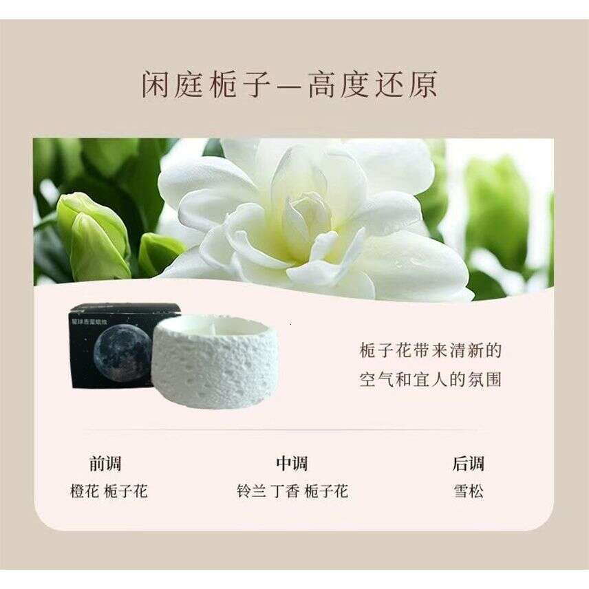 Planet Aromatherapy Nordic Colorful Gypsum Cup Candle Niche Atmosphere Bedroom Plant Essential Oil Gift Y260127