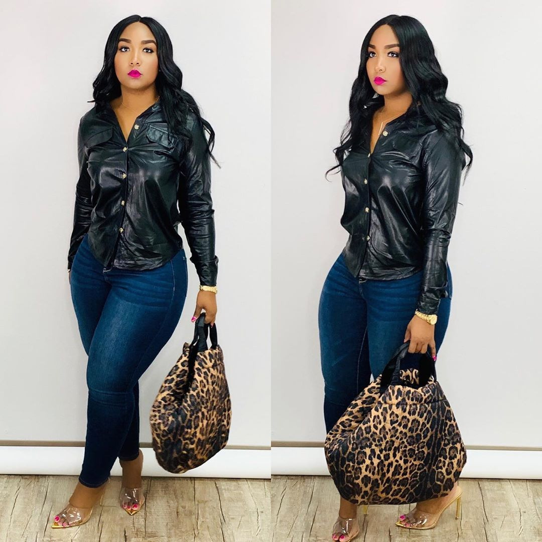 Pu Leather Casual Shirts Women Long Sleeves Turn Down Collar Office Lady Fashion Elegant Tops Solid Color Female Clothing 240820