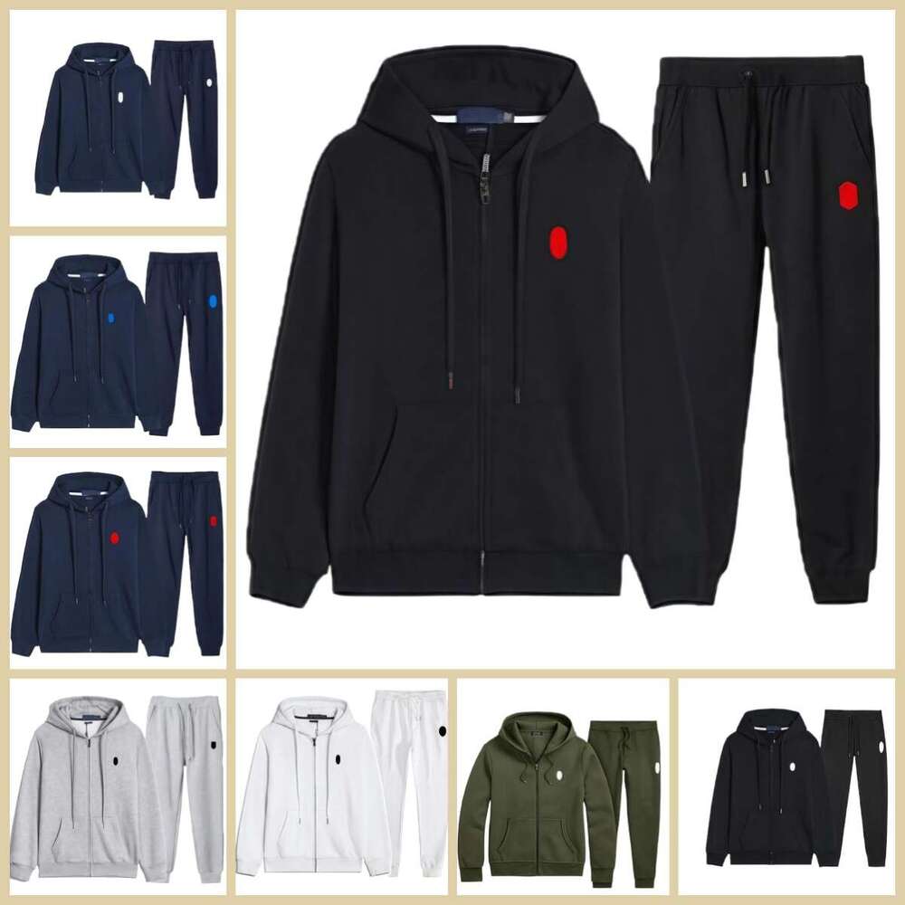 2026 new Men Sportswear Track Suits Sportsman Sweatshirt And Joggers Set Pants big horse polo Hombre Pullover Hoodie Trouser Advanced Design fjwq