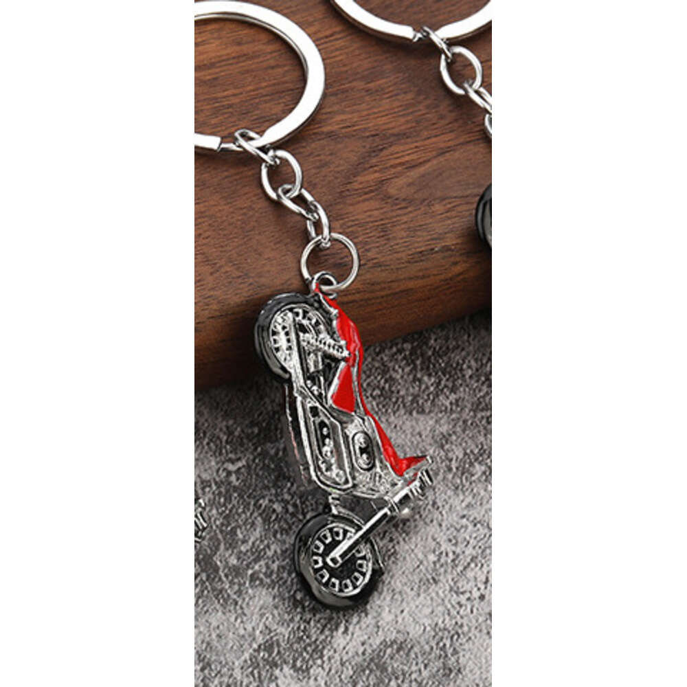Metal Personality Creative Model Key Ring Oil Drip Harley Motorcycle Craft Keychain S260126 ac6