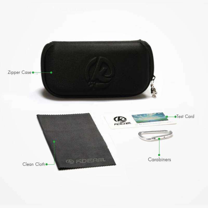 KDEAM Photochromic And Sunglasses Men Category 3 Polarized Sun Glasses Women Unique Frame Surface Eyewear With Case Z260127