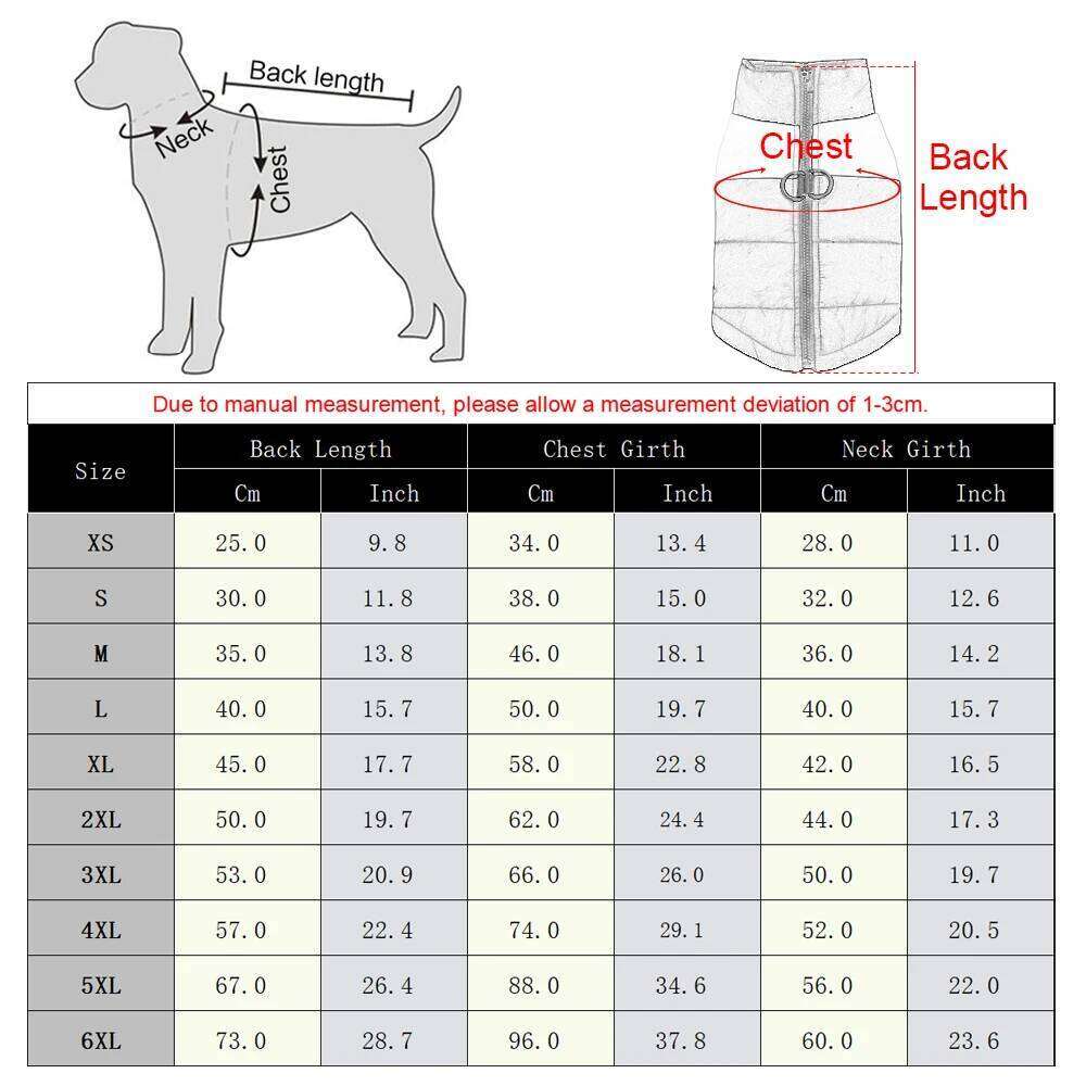 Waterproof Pet Jacket Winter Warm Dog Clothes For Small Large Dogs Cats Vest Puppy Coat Chihuahua Labrodor Costumes Overalls XJ260127