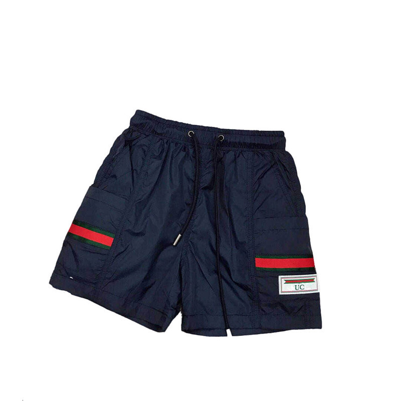 Swim One Pieces Shorts Brown Color Summer Kids Designer Shorts Brand Boys Beach Short Pants Grid Inside Children Swimming Pants Printing Short Trousers