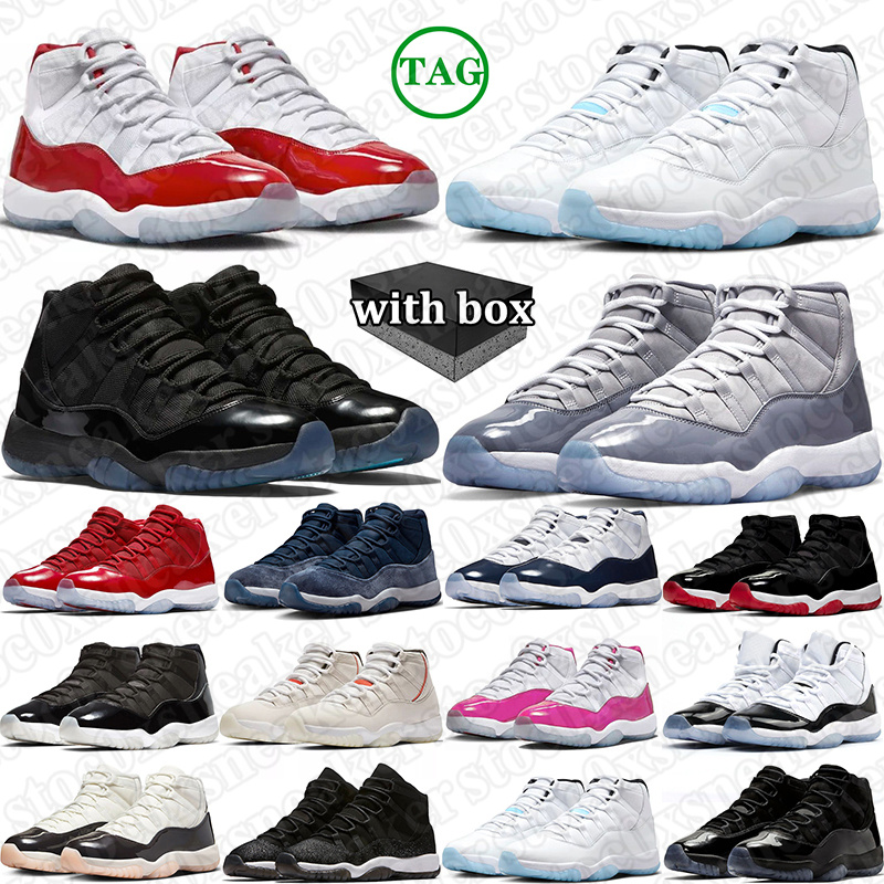 free shipping with box Basketball 11 Shoes Designer jordan11men 11s sneakers gamma blue trainers for mens womens chaussure sneaker trainers size 36-47