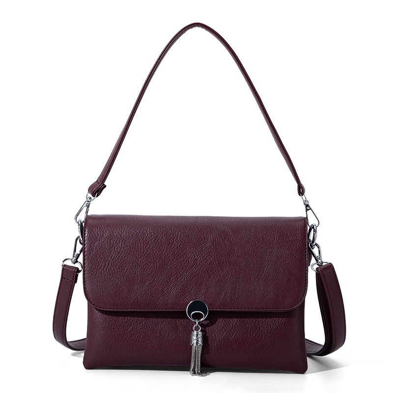 Women'S High-End Commuting Large Capacity Bag Pu Leather Crossbody Bag Women'S Single Shoulder Armpit Bag