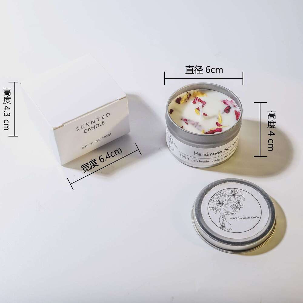 Cross-Border Soy Wax Dried ?Wedding Souvenirs Birthday Gifts Flower Fragrance Aromatherapy Candle Y260127