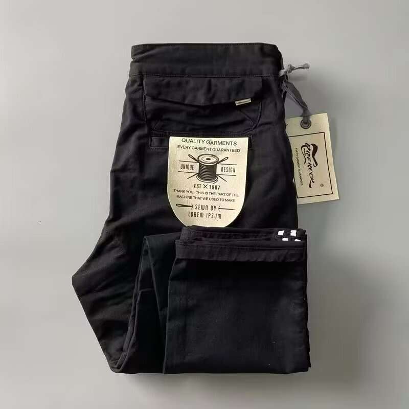 Red Tornado BlueBlack Officer Trousers Slim Straight Fit 14oz Indigo Selvedge Denim Jeans X251016