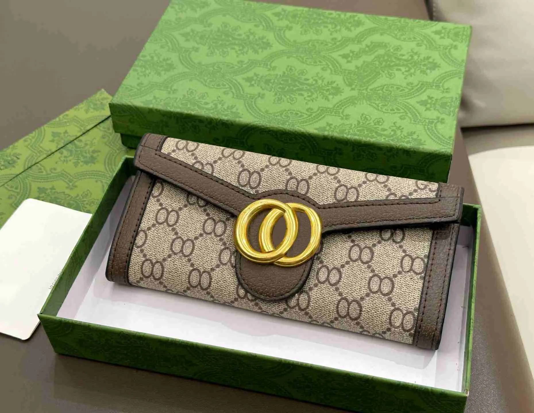 202610A High Quality Luxury Brand Designer Wallet Free Shipping For Women Long Designer Purse INS Style Casual Beauty Purse for Women Card Holder purse