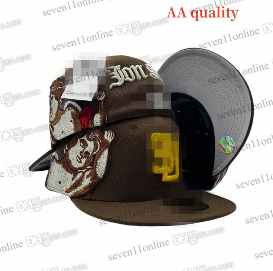 2026 Designer Men's Baseball Fitted Hats Angeles" Funny Cute angel stitched Full Closed Caps Sport Designer butterfly Cap Patched Snapback trucker Hats High JB27-6