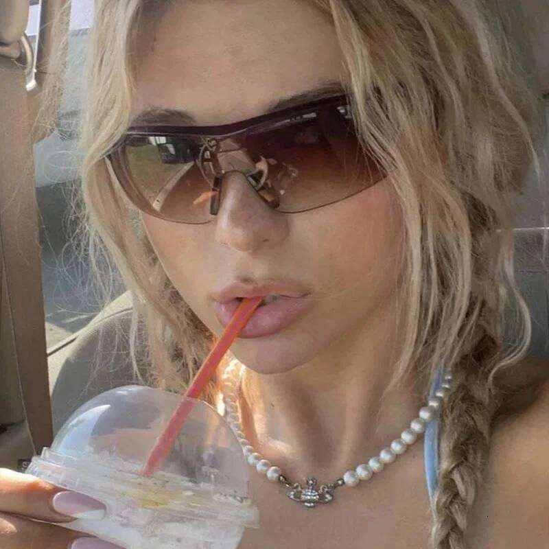 New Joined Body Square Sunglasses Women's Brand Fashion Sun Glasses Women Outdoor Travel Eyewear UV400 Oculos De Sol Z260127