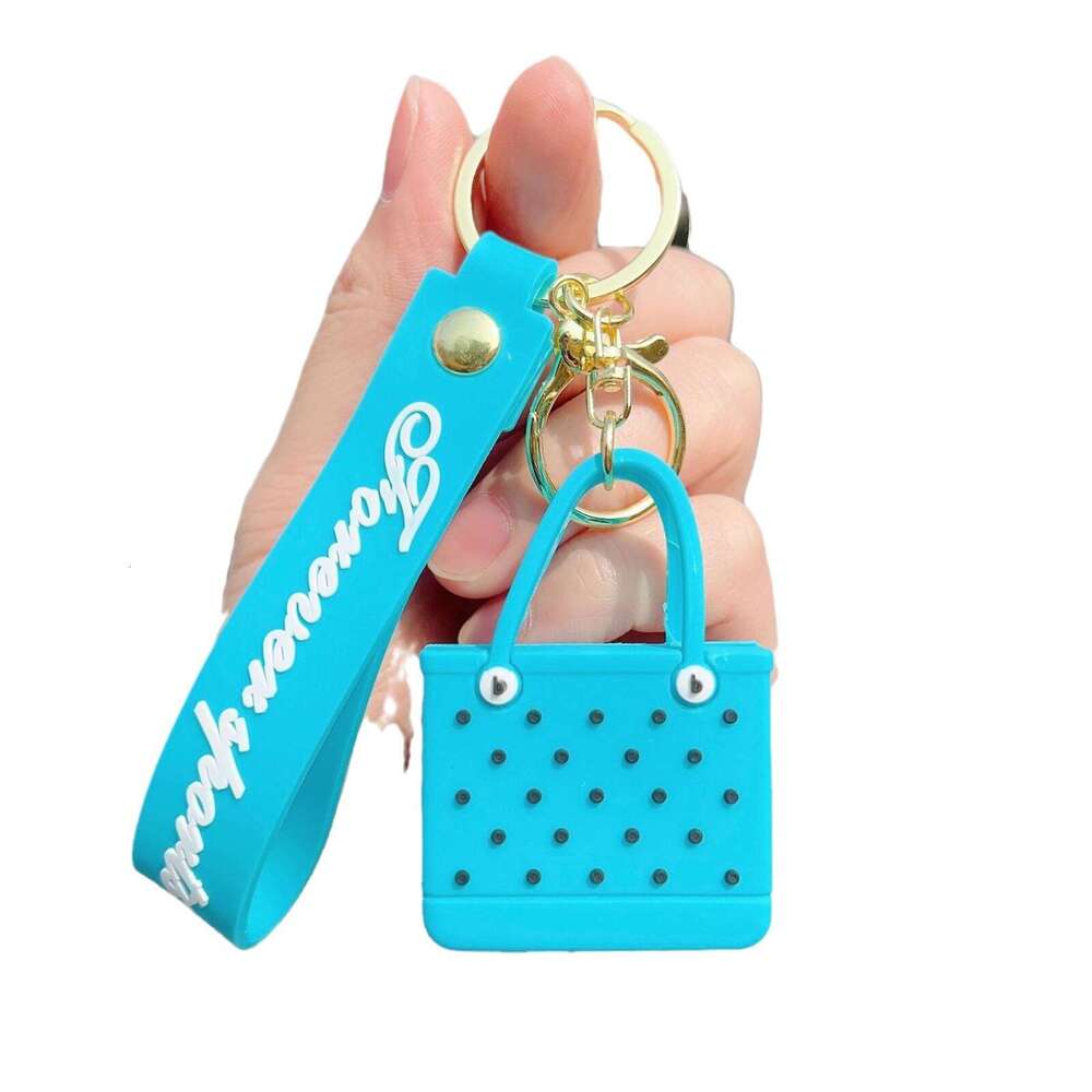 New EVA Beach Hole Bag Cross-Border Hot-Selling Keychain Pendant European and American Fashion Ornament Small Gift S260126