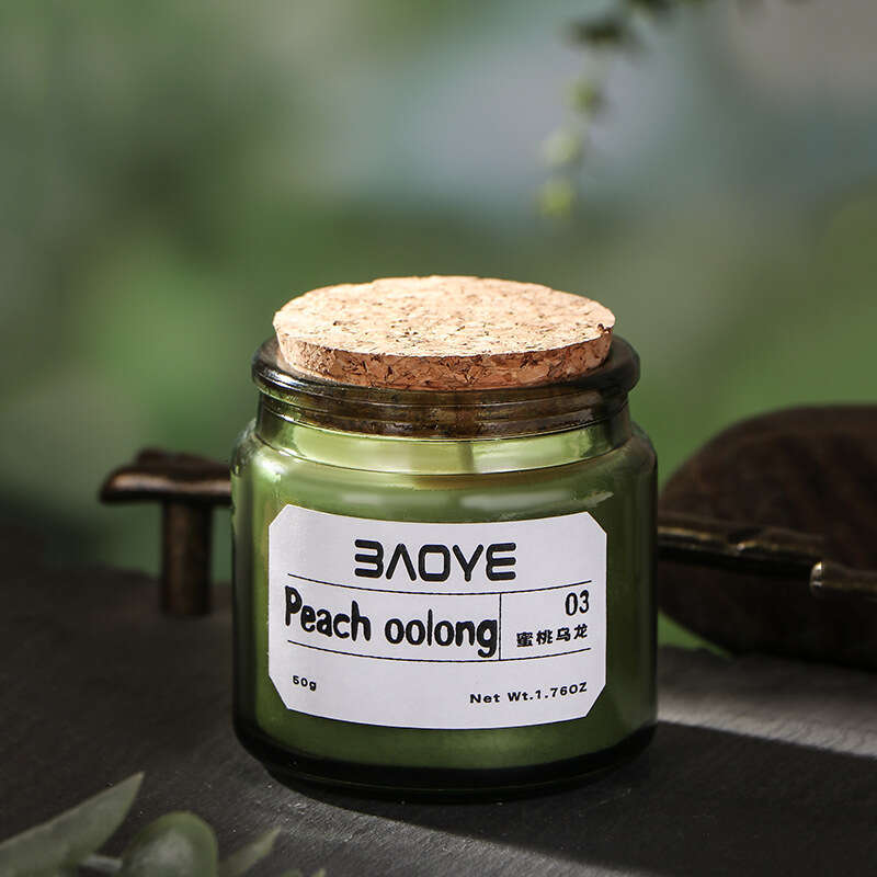 Aromatherapy Series Plant Soy Wax Tea Scent Indoor Decoration Diffuser Fragrance Candle Niche High-end Manufacturer Y260127