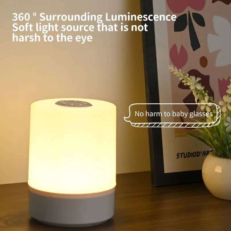 USB Night with 3-Level Dimming Flicker-Free LED Eye Care Soft Non-Dazzling Light for Bedroom Desk Nursery Z260127