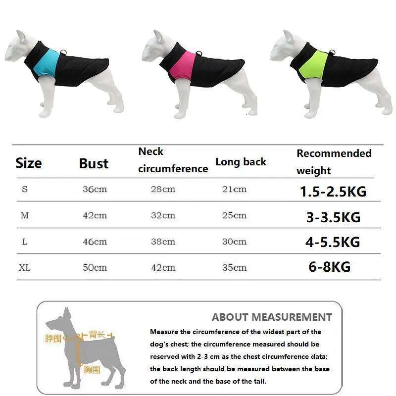 Pet Clothing Coat Dog Jackets Small Luxury Clothes Puppy Vest Winter Jacket for Dogs XJ260127