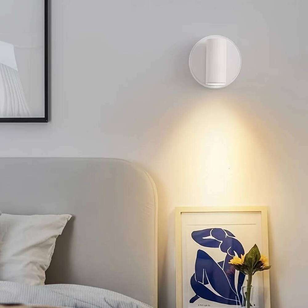 Ammtoo Bedside Led Touch Indoor Wireless Spotlights USB Charging Lamp Magnetic LED Cordless Wall Sconces Light Z260127
