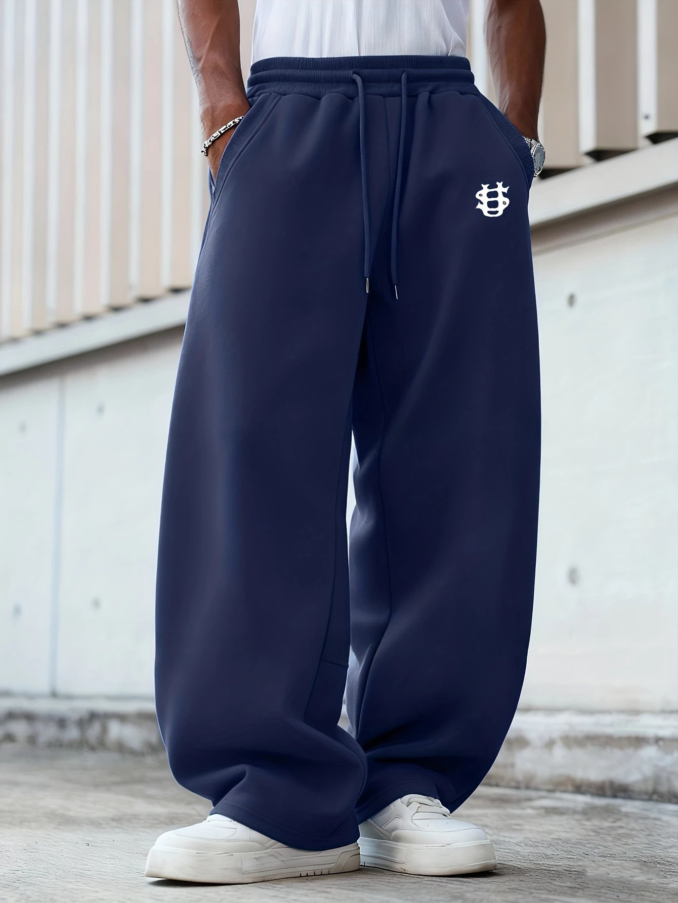American Knife Street Mens Printed Wideleg Pants US Dollar Sports Long Cool and Trendy Autumn Gifts 260127