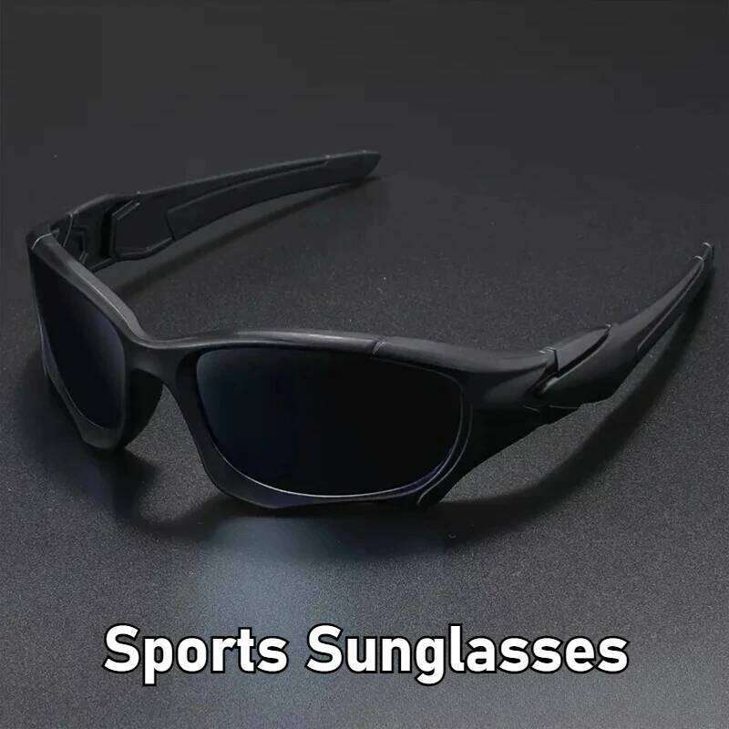 Men's Fashion New Trend Sports Neutral Outdoor Windproof Ultraviolet Glasses UV400 Driving Riding Sunglasses Z260127
