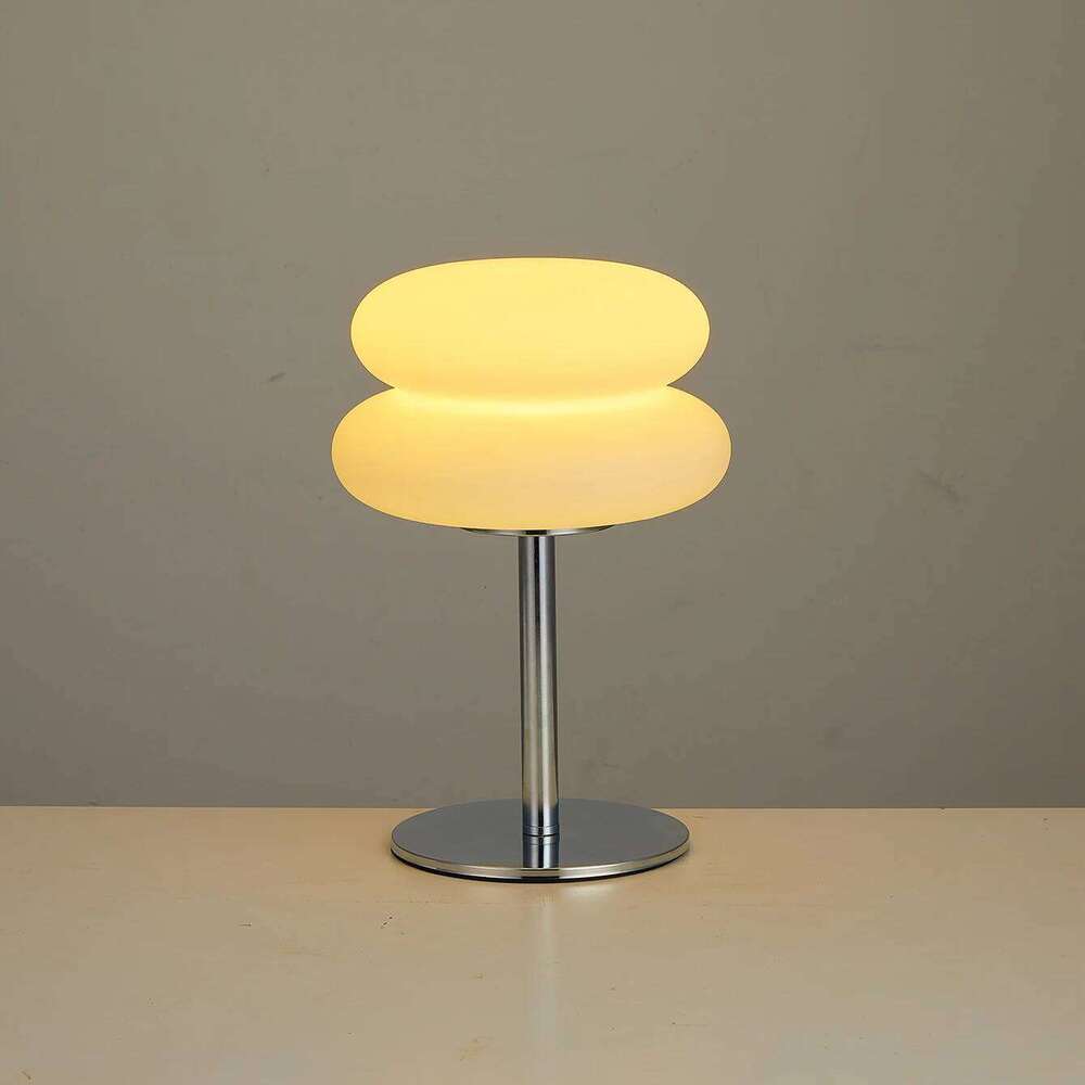 Lamp bedside plastic lampshade LED lamps mushroom table lamp USB Plug 9-level brightness dimming ambient lightNot glass Z260127