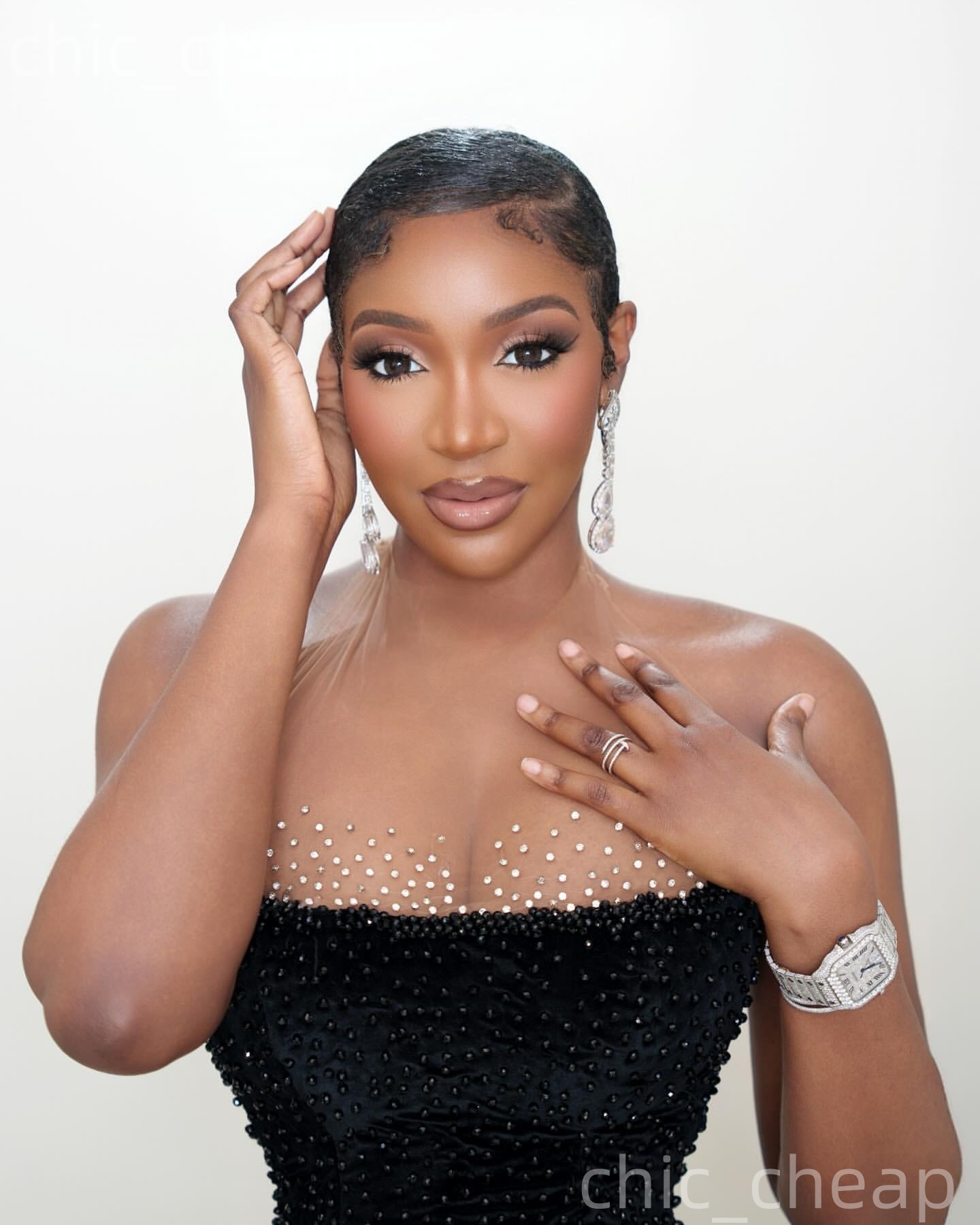 Aso Ebi Black Mermaid Prom Dresses 2026 Sheer Neck Beaded Velvet Elegant Evening Formal Party Second Birthday Engagement Gowns Dress For Special Occas