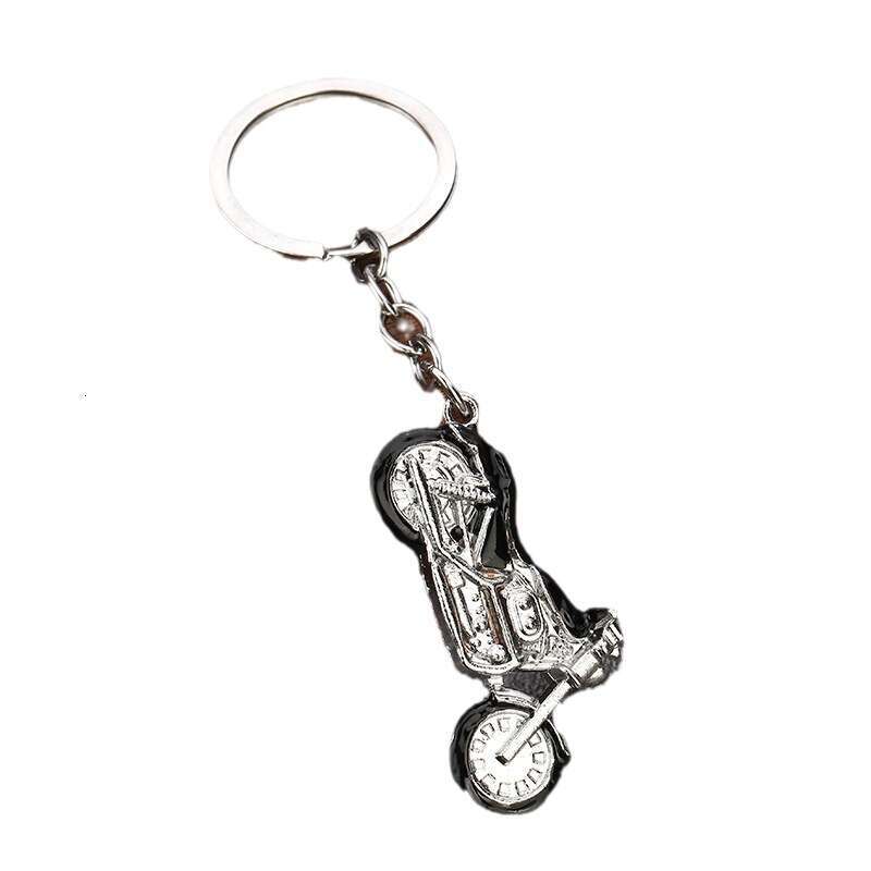 Metal Personality Creative Model Key Ring Oil Drip Harley Motorcycle Craft Keychain S260126 b18
